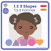 1 2 3 Shapes - 1 2 3 Formas: Bilingual book in Spanish