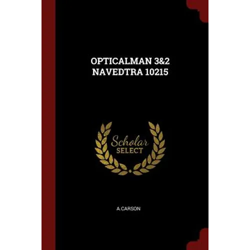 Opticalman 3&2 Navedtra 10215