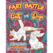 Fart Battle Cats vs Dogs: A Unique & Quirky Coloring Book for Cats & Dogs Lovers