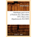 Statistique pour servir à l'histoire du 2 décembre 1851, Paris et les départements, (Éd.1869)