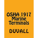 OSHA 1917 Marine Terminals 2017 Edition: OSHA Part 1917 Marine Terminals Textbook