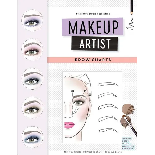Makeup Artist Brow Charts