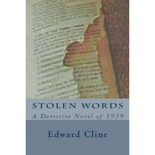 Stolen Words: A Detective Novel of 1929