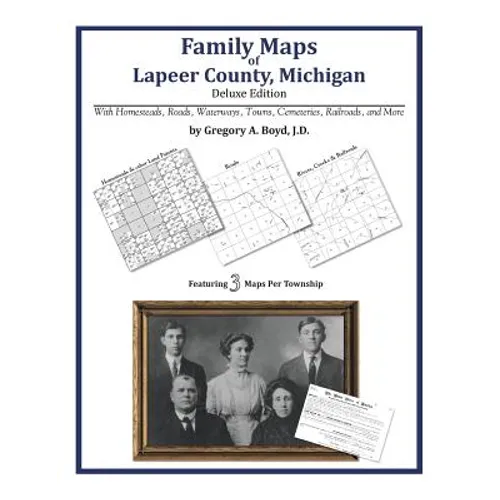 Family Maps of Lapeer County, Michigan