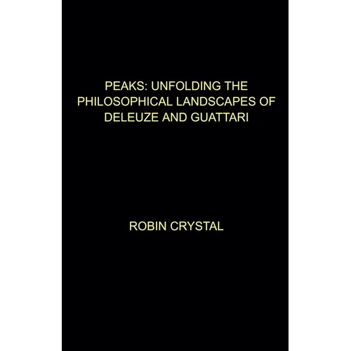 Peaks: Unfolding the Philosophical Landscapes of Deleuze and Guattari