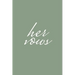 Her Vows: Wedding Vow Book Sage Green Elegant Lettering Vow Booklet For Women
