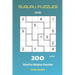 Suguru Puzzles - 200 Hard to Master Puzzles 6x6 vol.8