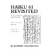 Haiku 61 Revisited: The songs of Bob Dylan, interpreted as haiku