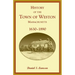 History of the Town of Weston, Massachusetts, 1630-1890
