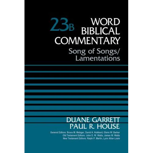 Song of Songs and Lamentations, Volume 23b: 23
