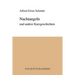 Nachtangeln Und Andere Kurzgeschichten