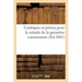 Cantiques et prières pour la retraite de la première communion