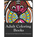 Adult Coloring Books: 50 Cool Animal Patterns for Stress Relaxation: Ideal for Growups Stress Relieving: Men and Women with Pens, Pencils, Marks, Gel
