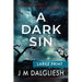 A Dark Sin (Large Print)