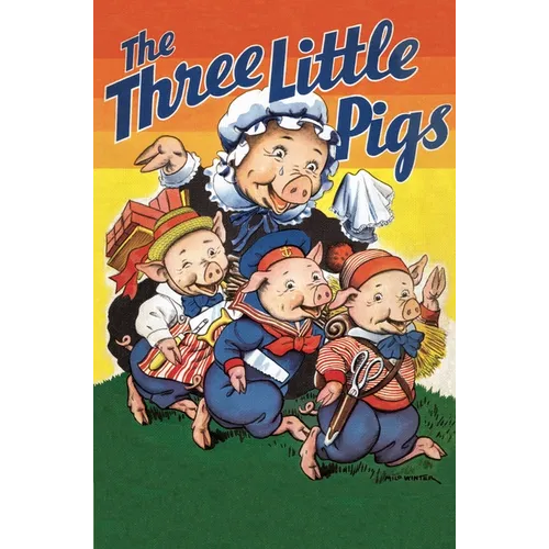 The Three Little Pigs Shape Book