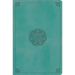 ESV Value Compact Bible, Red Letter (Trutone, Turquoise, Emblem Design)