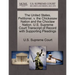 The United States, Petitioner, V. the Chickasaw Nation and the Choctaw Nation. U.S. Supreme Court Transcript of Record with Supporting Pleadings