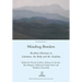Minding Borders: Resilient Divisions in Literature, the Body and the Academy