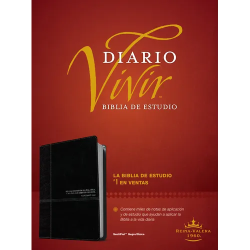 Biblia de Estudio del Diario Vivir Rvr60, Duotono