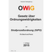 Gesetz über Ordnungswidrigkeiten: (OWiG)