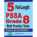 5 Full-Length PSSA Grade 8 Math Practice Tests: The Practice You Need to Ace the PSSA Math Test