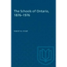 The Schools of Ontario, 1876-1976