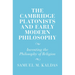The Cambridge Platonists and Early Modern Philosophy
