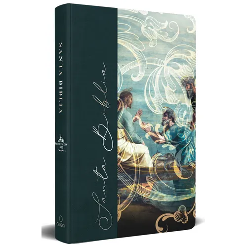 Biblia Rvr 1960 Letra Grande, Manual, Tapa Dura de Tela Pescador de Hombres / Spanish Bible Rvr 1960 Handy Size Large Print Hardcover Cloth Fishers of