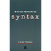 Beginning Syntax