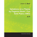 Variations on a Theme by Paganini Book 1 by Johannes Brahms for Solo Piano (1863) Op.35