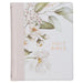 KJV Note-Taking Bible Faux Leather Hc Gray Floral Printed
