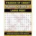 Passion of Christ Word Search: OVER 80 Bible Word Search Large Print Puzzles Based on Trial, Crucifixion and Death of Jesus Christ for Adults & Senior