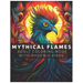 Mythical Flames: Adult Coloring Book with Phoenix Birds