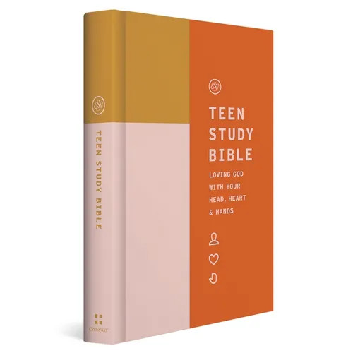 ESV Teen Study Bible (Hardcover, Desert Sun)