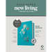 NLT Wide Margin Bible, Filament Enabled (Hardcover Cloth, Ocean Blue Floral, Indexed, Red Letter)