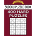 Sudoku Puzzle Book, 400 HARD Puzzles: Single Difficulty Level For No Wasted Puzzles
