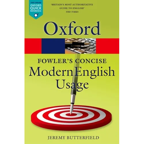 Fowler's Concise Dictionary of Modern English Usage