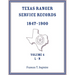Texas Ranger Service Records, 1847-1900, Volume 4 L-N