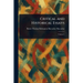 Critical and Historical Essays