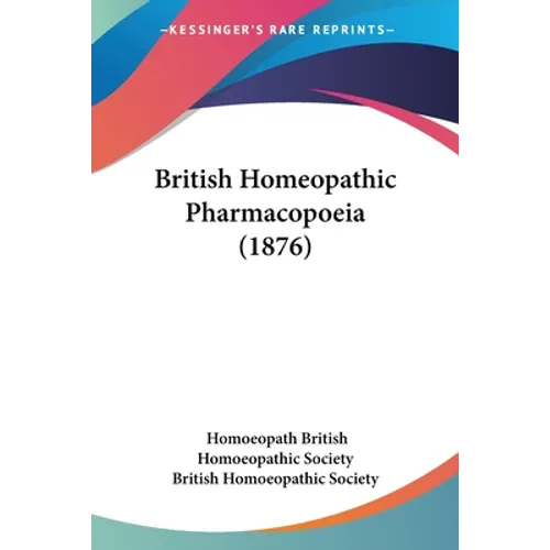 British Homeopathic Pharmacopoeia (1876)