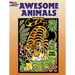 Awesome Animals Coloring Book