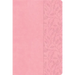 CSB Large Print Thinline Bible, Value Edition, Soft Pink Leathertouch