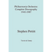Philharmonia Orchestra. complete discography 1945-1987 [1987]