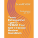 Texas Extinguisher Type B TFM02 Test Self Practice Review Questions