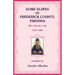 Some Slaves of Frederick County, Virginia