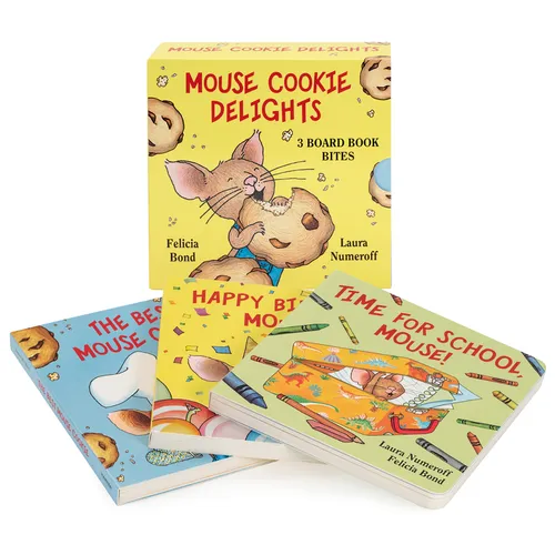 Mouse Cookie Delights: 3 Bites: The Best Mouse Cookie; Happy Birthday, Mouse!; Time for School, Mouse!