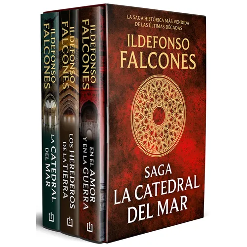 Estuche Saga La Catedral del Mar / The Cathedral of the Sea Saga Box Set