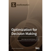 Optimization for Decision Making