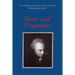 Notes and Fragments