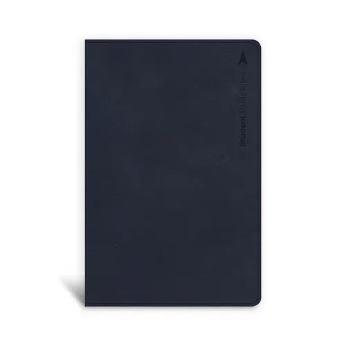 CSB Student Study Bible, Navy Leathertouch